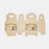 Rustiek Texas Western Cowboy Verjaardagsfeest Bedankdoosjes (Uitgevouwen)