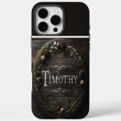 Rustiek Timothy Teken Case-Mate iPhone Case (Achterkant)