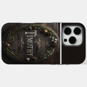 Rustiek Timothy Teken Case-Mate iPhone Case (Achterkant (horizontaal))