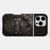 Rustiek Timothy Teken iPhone Hoesje (Achterkant horizontaal)