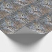 Rustiek Tree ring patroon Cadeaupapier (Hoek)