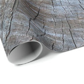 Rustiek Tree ring patroon Cadeaupapier (Rol Hoek)