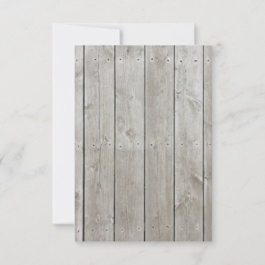 Rustiek Tying the Knot RSVP (Achterkant)