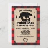 Rustiek uitziend kraftpapier met Buffalo-rutenpatr Kaart (Voorkant)