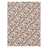 rustiek Vegetarisch  paddenstoelenbos Tafelkleed (Voorkant)