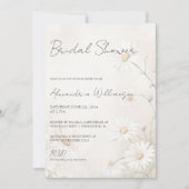 Rustiek veld van Daisies Vrijgezellenfeest Kaart (Voorkant)