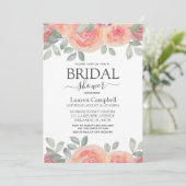 Rustiek verbrand Sinaasappel Florals Vrijgezellenf Kaart (Staand voorkant)