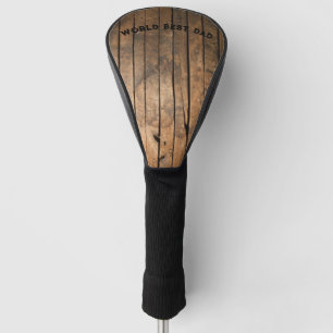 Rustiek verdrietig donker buitenshuis Schuur Houte Golfheadcover