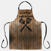 Rustiek verdrietig donker buitenshuis Schuur Houte Schort (Voorkant)