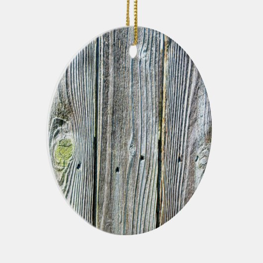 Rustiek verdrietig schuurhout keramisch ornament (Rechts)