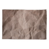 Rustiek verfrommeld papier: textuur kussensloop (Achterkant)