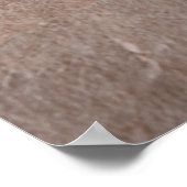 Rustiek verfrommeld papier:  textuur poster (Hoek)