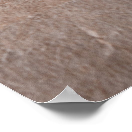 Rustiek verfrommeld papier:  textuur poster (Hoek)