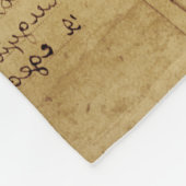 rustiek verstrooid patroon fleece deken (Hoek)