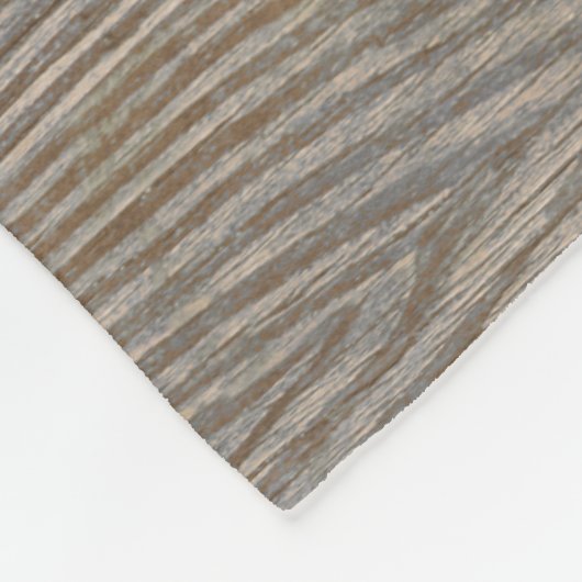 Rustiek Verweerd Hout Rendier Familie Kerstmis Fleece Deken (Hoek)