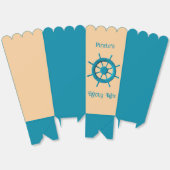 Rustiek Verweerde Boot Stuurwiel Foto Afbeelding Bedankdoosjes (Ongevouwen)