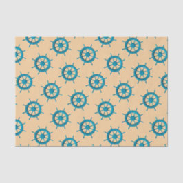 Rustiek Verweerde Boot Stuurwiel Foto Afbeelding Tissuepapier