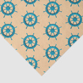 Rustiek Verweerde Boot Stuurwiel Foto Afbeelding Tissuepapier (Detail)