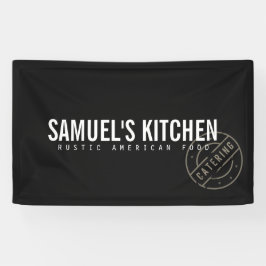  rustiek vet gestempeld Logo donkergrijs Spandoek