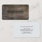 Rustiek Visitekaartje (Voorkant / Achterkant)