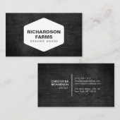 RUSTIEK VISITEKAARTJE VOOR BOEREN, BOERDERIJEN (Voorkant / Achterkant)