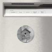 Rustiek Vogelhuis Magneet (Insitu (Vaatwasser))