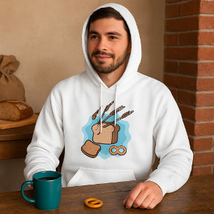 Rustiek Volkoren Brood Boerderij Eten Hoodie