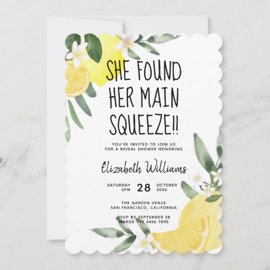 Rustiek vond ze haar belangrijkste knijp Vrijgezel Kaart (Voorkant)