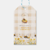 Rustiek vond ze haar honingbruid cadeaulabel (Voorkant)