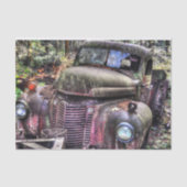 rustiek vrachtwagentispapier tissuepapier (Voorkant)