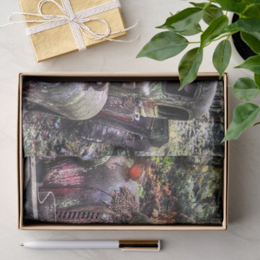 rustiek vrachtwagentispapier tissuepapier (Geschenk)