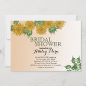 Rustiek Vrijgezellenfeest bloemblaadjes Golden Omb Kaart (Voorkant)