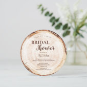 Rustiek Vrijgezellenfeest Houten Gesneden Graan Cu Kaart (Staand voorkant)