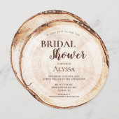 Rustiek Vrijgezellenfeest Houten Gesneden Graan Cu Kaart (Voorkant / Achterkant)