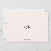 Rustiek Vrijgezellenfeest, Waterverf Bourgondische Kaart (Achterkant)