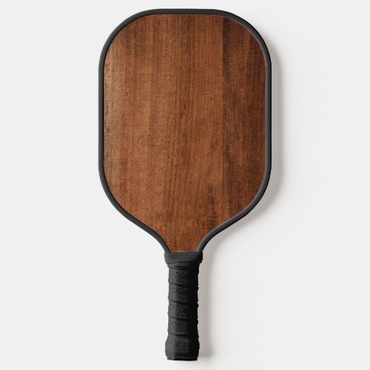 Rustiek Walnoot hout Pickleball Paddle (Achterkant)