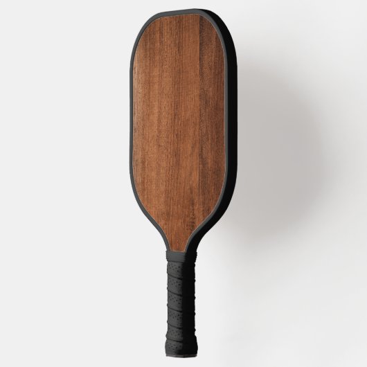 Rustiek Walnoot hout Pickleball Paddle (Links)