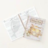 Rustiek Waterverf Land Baking Recept Notitieboek (Binnen)