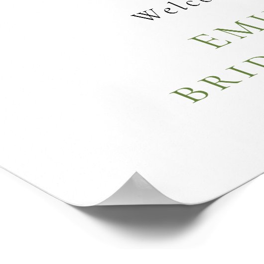 Rustiek Welkom Vers van de Markt Vrijgezellenfeest Poster (Hoek)