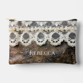 Rustiek Western Gereedschapsleer en Antiek Kant Sm Etui (Voorkant)