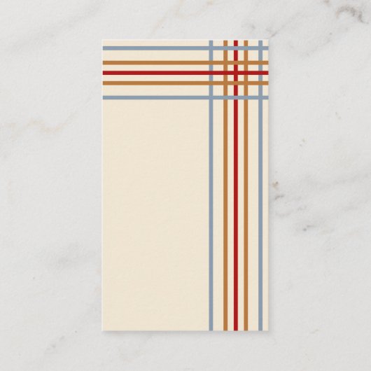 Rustiek Western Hoefijzer Boeken voor Baby Informatiekaartje (Achterkant)