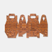 Rustiek western land cowboy bruiloft gunst bedankdoosjes (Uitgevouwen)