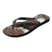 Rustiek Western Land Cowboy Cowgirl Stijl Teenslippers (Schuin)