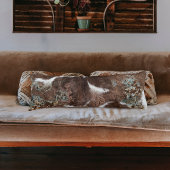 Rustiek Western Land Koeienhuid Leder Lichaamskussen