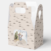 Rustiek Western Olifant Cowboy Boy Baby shower Bedankdoosjes (Geopend)