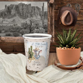 Rustiek Western Olifant Cowboy Boy Baby shower Papieren Bekers