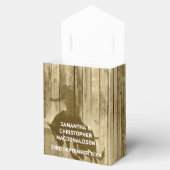 Rustiek wild west cowboy land bruiloft bedankdoosjes (Geopend)