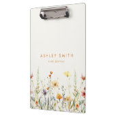 Rustiek Wildflower Klembord (Links)