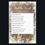 Rustiek Winter Animal Woodland Zoek de gast<br><div class="desc">Rustic Winter Animal Woodland Vind het Gastspel</div>