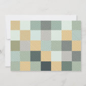 Rustiek winterblad plat 5 x 7 Wenskaart Kaart (Achterkant)